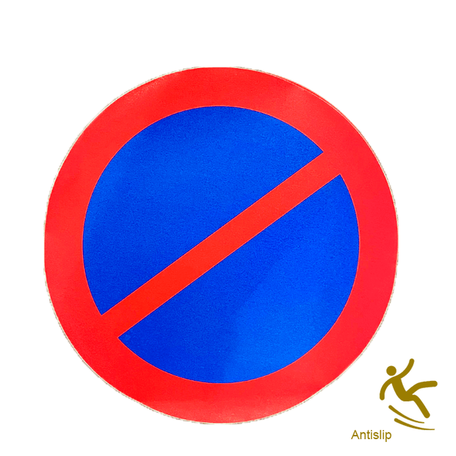 Advarselsklistermærke - Ø40 cm - R9