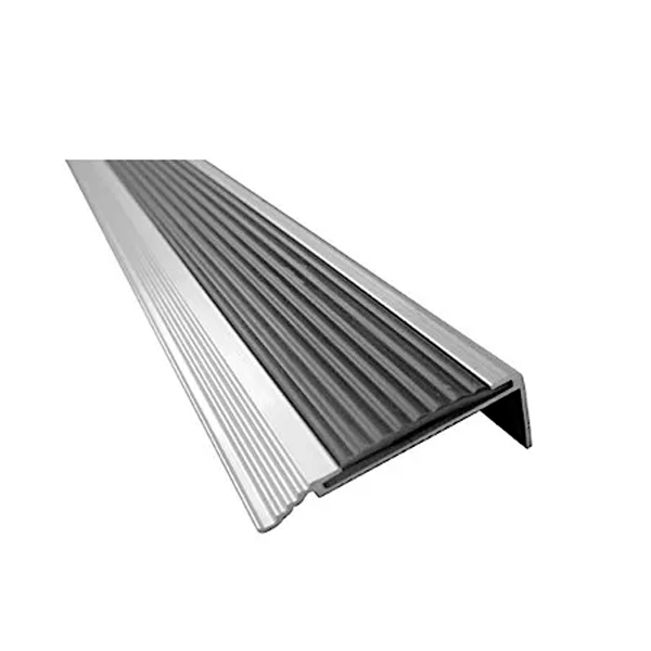 Aluminium og gummiliste trappe forkant profil