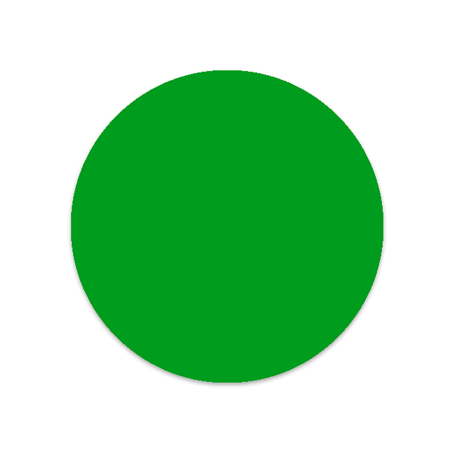 10 x prikker - klistermærker R9 - 10 cm