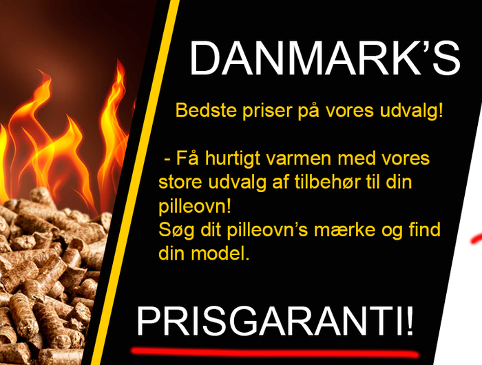 Prisgaranti på alle gløderør og tændstifte til pilleovn