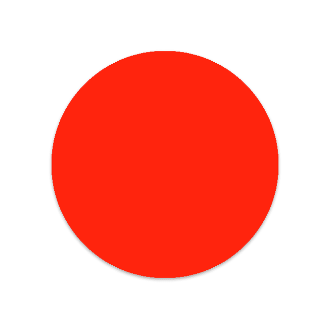 10 x prikker - klistermærker R9 - 10 cm