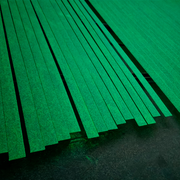 Selvlysende GRP skridsikre liste