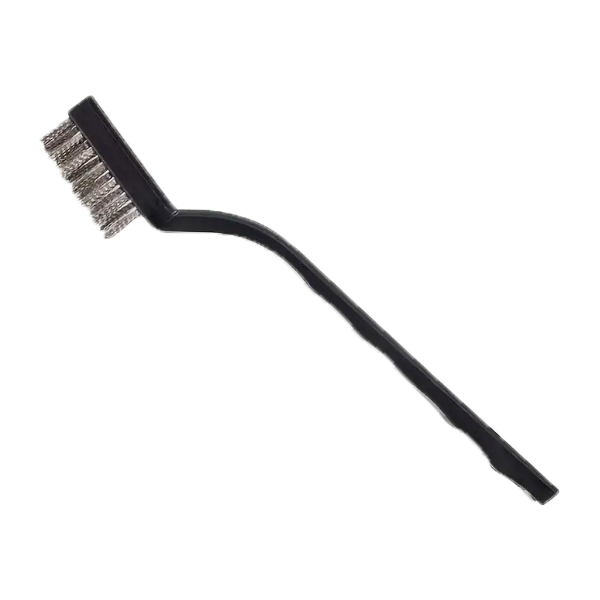 Stålbørste i sort