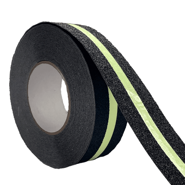 Antislip tape met gloed-in-het-donkere eigenschap