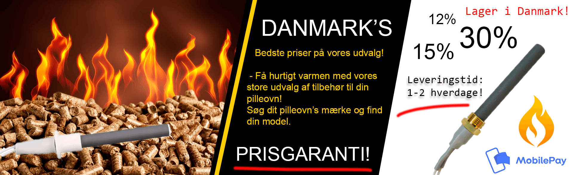 Extraflame – Driftssikkert gløderør til din pilleovn