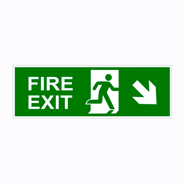 Uitgangssticker Exit